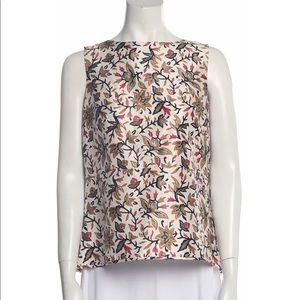 Tory Burch Silk Tank Top Blouse